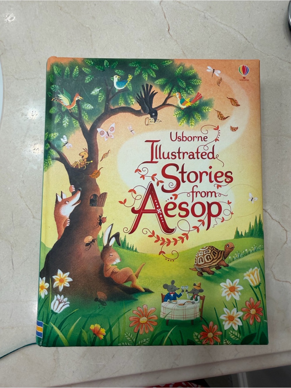 Usborne Illustrated Stories from Aesop - Green Illustrated Hardcover